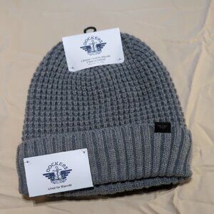 Dockers Gray Thermal Knit Hat